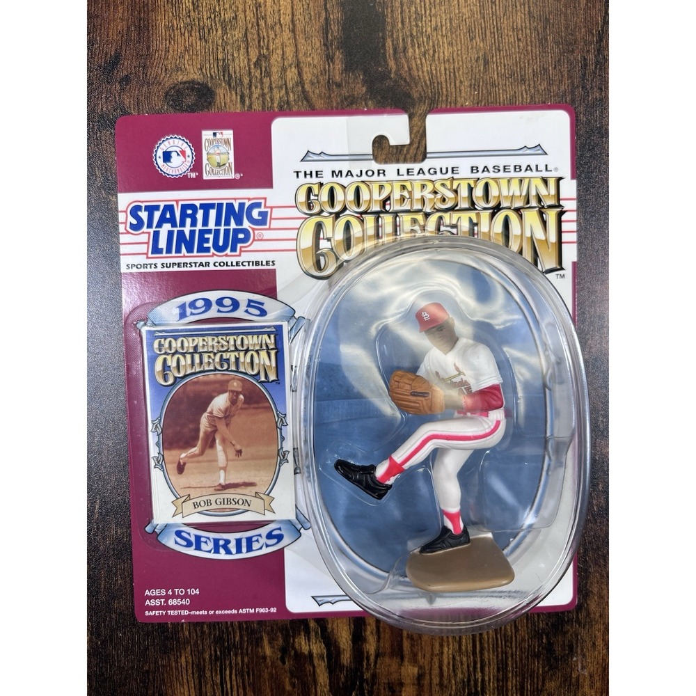 1995 Starting Lineup Cooperstown Collection Bob Gibson St Louis Cardinals Kenner